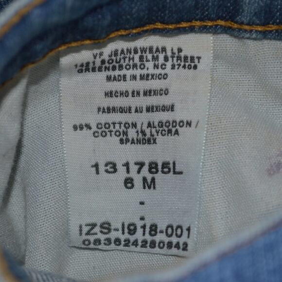 Vintage Riders Denim Jeans Size 6M - Picture 3 of 4